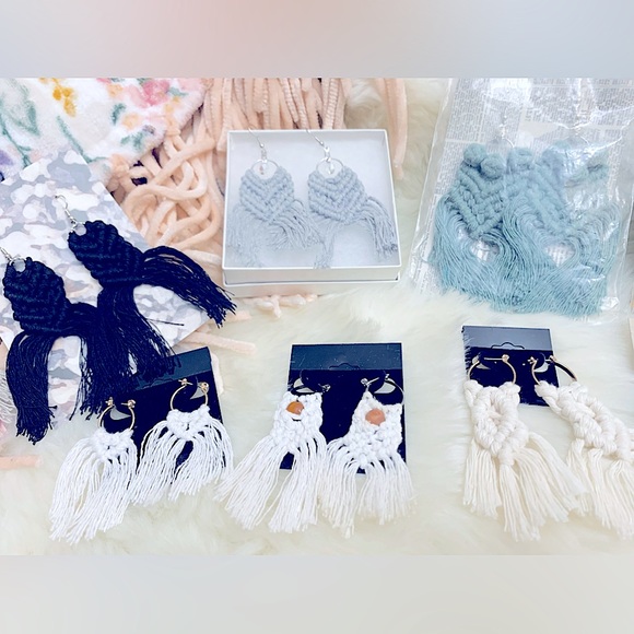 HaNdMaDe BÖHÖ fRiNgY MaCrAmÉ»925s sTeRliNg SiLvEr [STAMPED] »-»BoHeMiAn FaShIoN - Picture 6 of 16